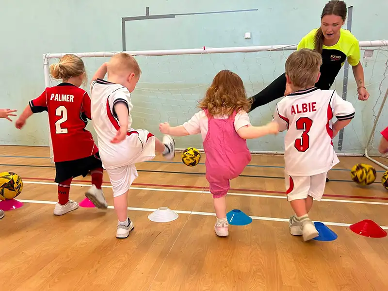 Rondo Academy More Than Football Sports Coaching Classes and Activities for Children Chesterfield Tiny Rondos WebP 001